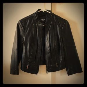 Bebe leather jacket